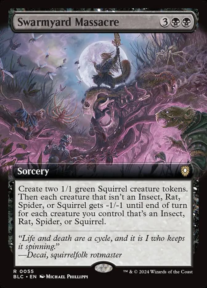 Card image of Swarmyard Massacre