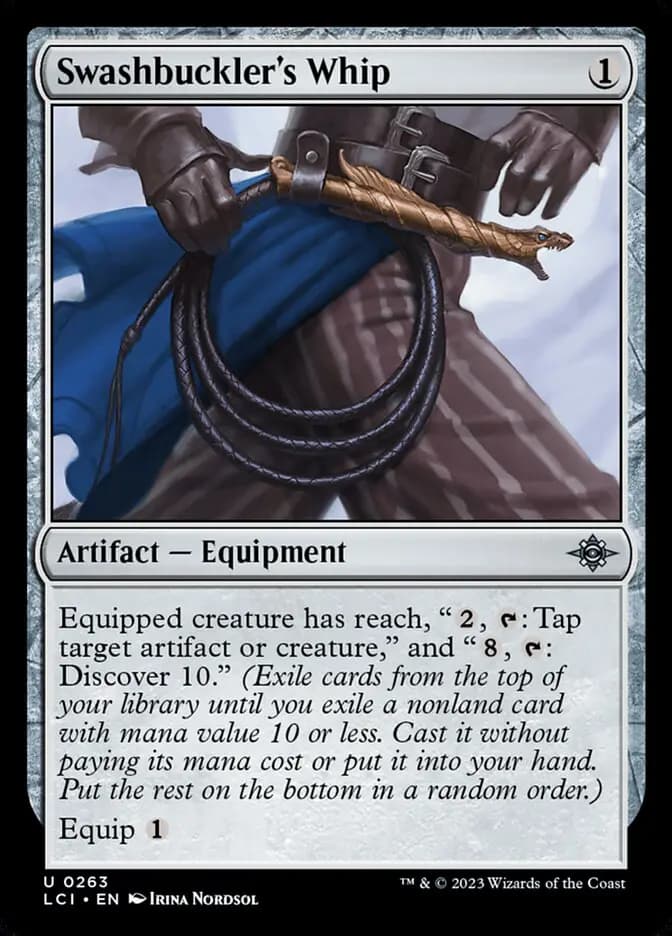 Card image of Swashbuckler's Whip