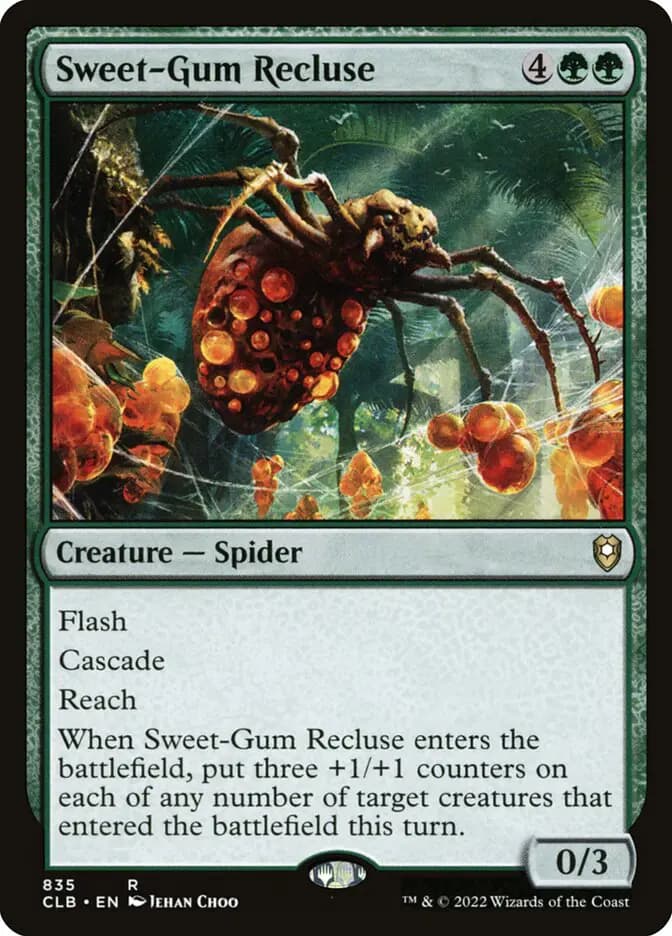 Card image of Sweet-Gum Recluse