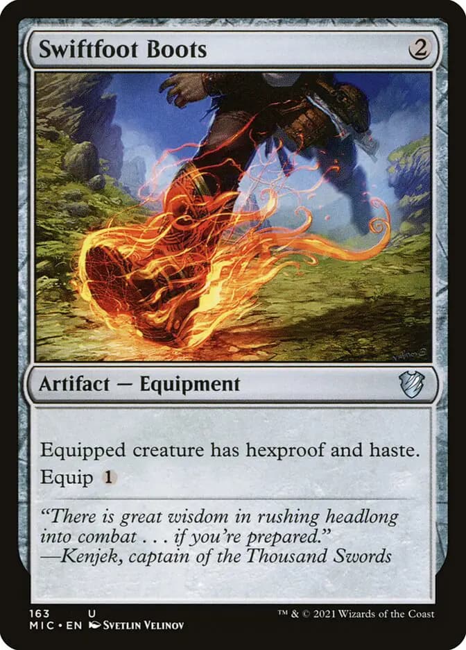 Card image of Swiftfoot Boots