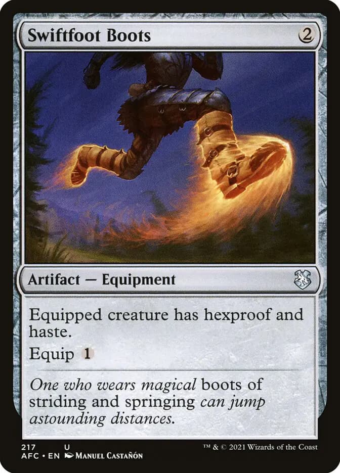 Card image of Swiftfoot Boots