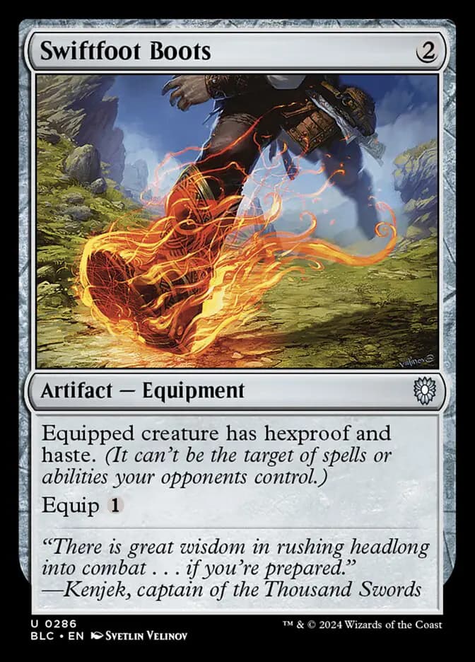 Card image of Swiftfoot Boots