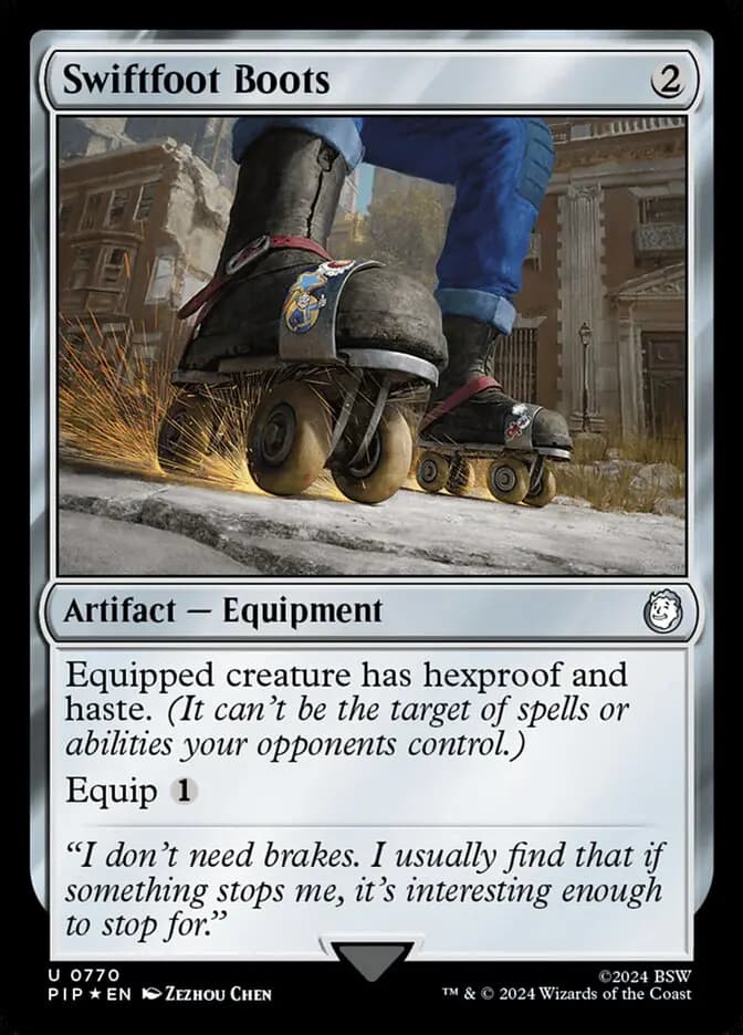 Card image of Swiftfoot Boots