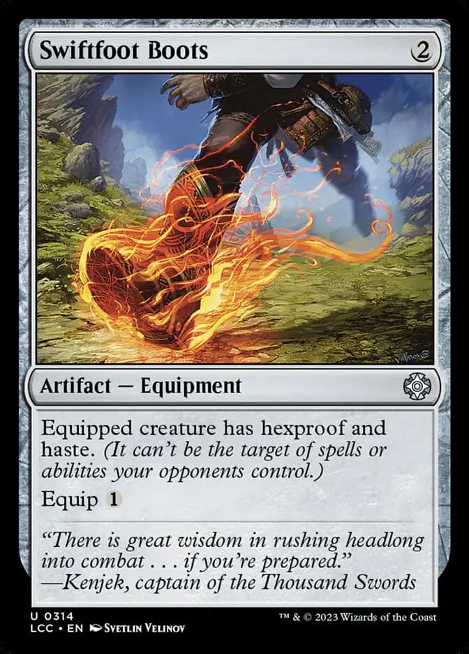 Card image of Swiftfoot Boots