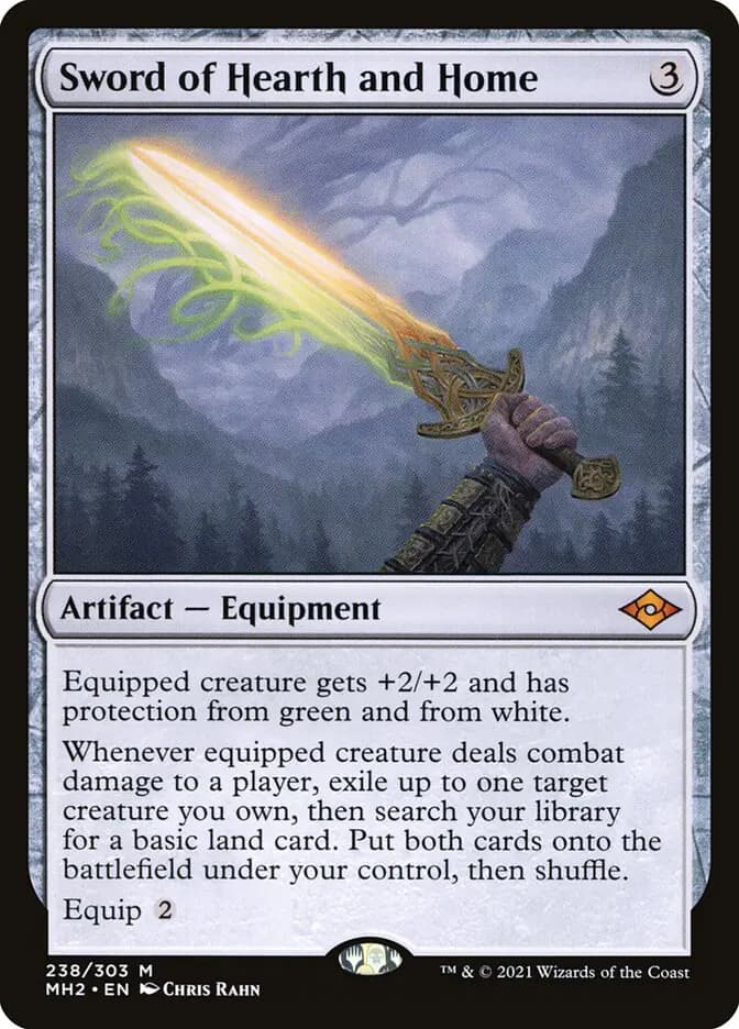Card image of Sword of Hearth and Home
