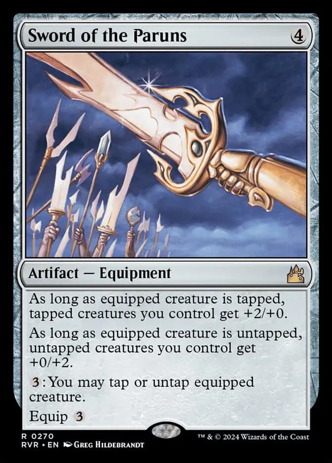 Card image of Sword of the Paruns