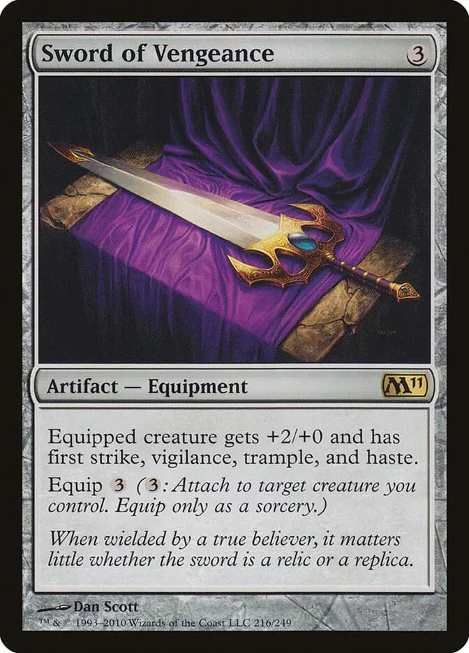 Card image of Sword of Vengeance