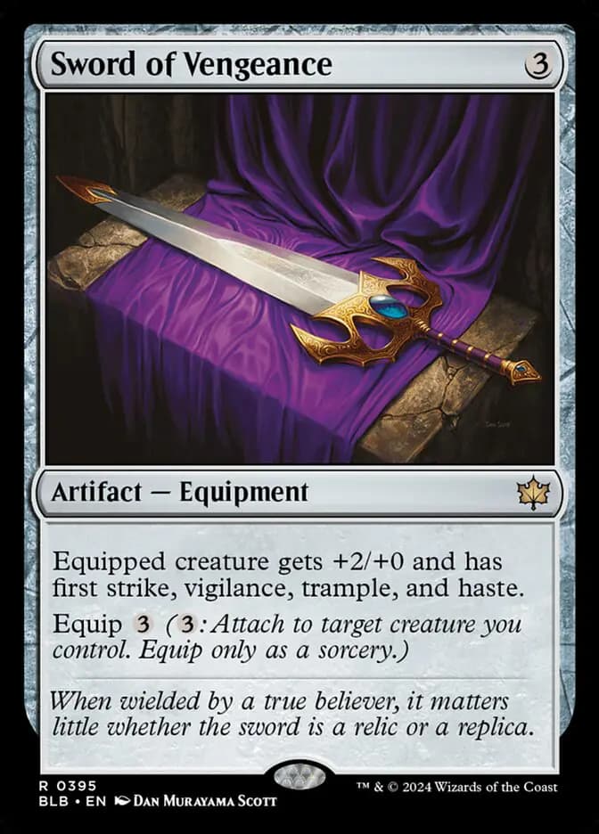 Card image of Sword of Vengeance