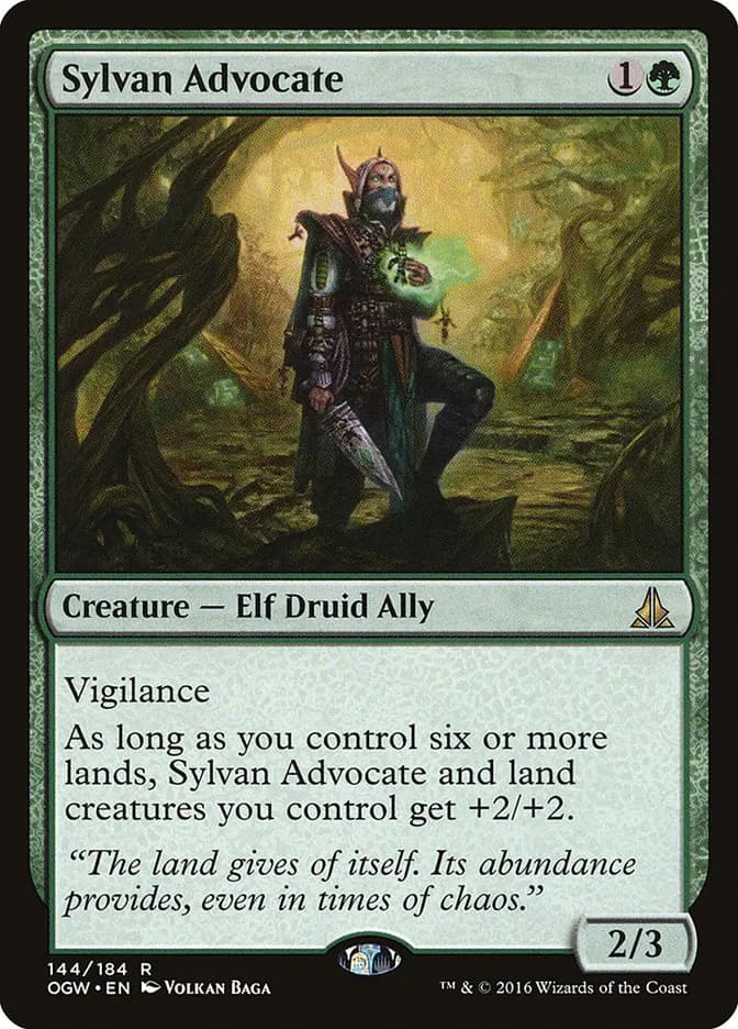 Card image of Sylvan Advocate