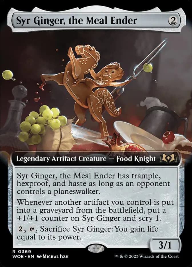 Card image of Syr Ginger, the Meal Ender