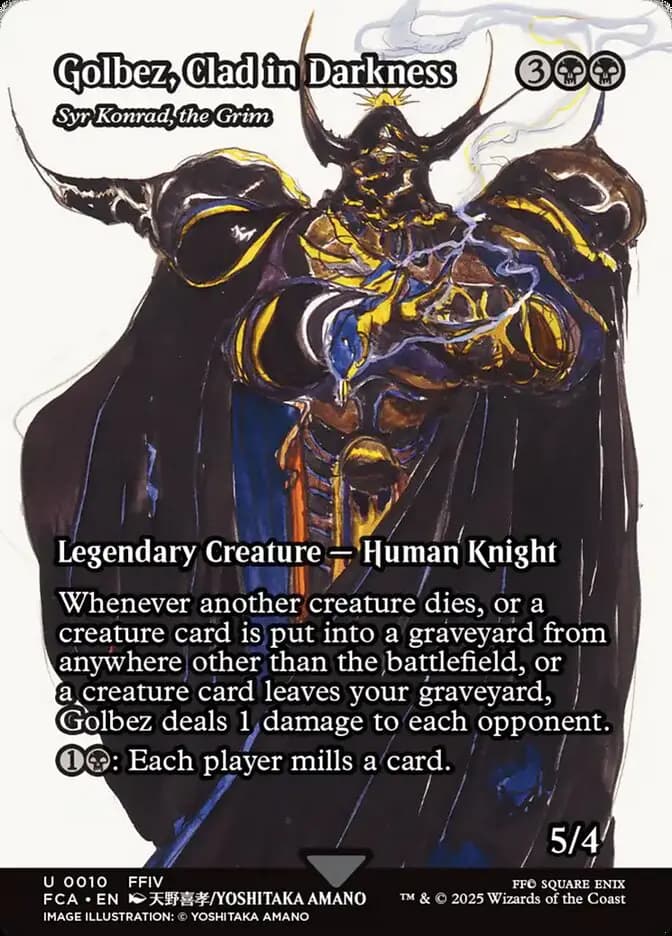 Card image of Syr Konrad, the Grim