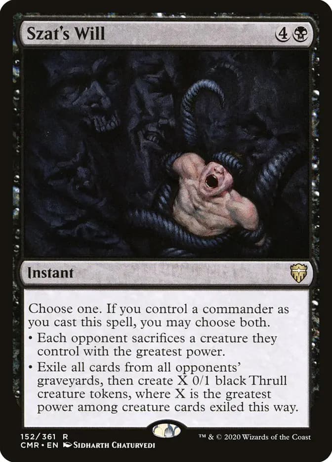 Card image of Szat's Will