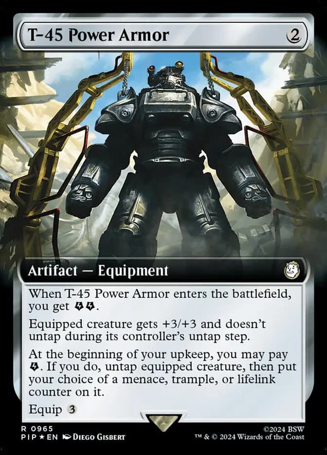 Card image of T-45 Power Armor