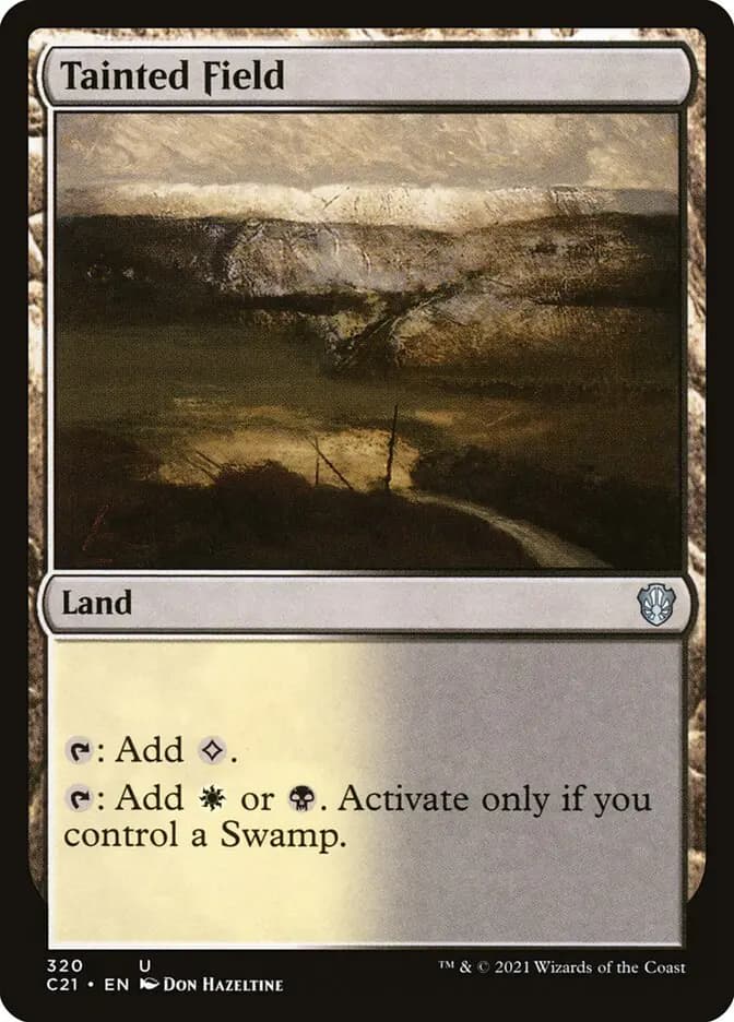 Card image of Tainted Field