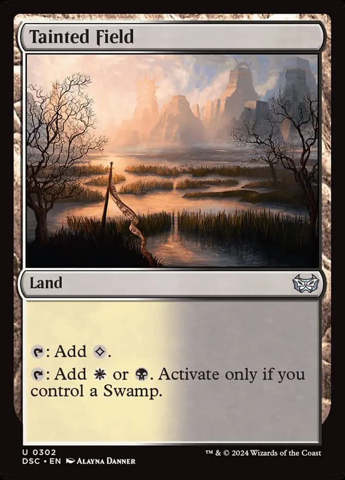Card image of Tainted Field