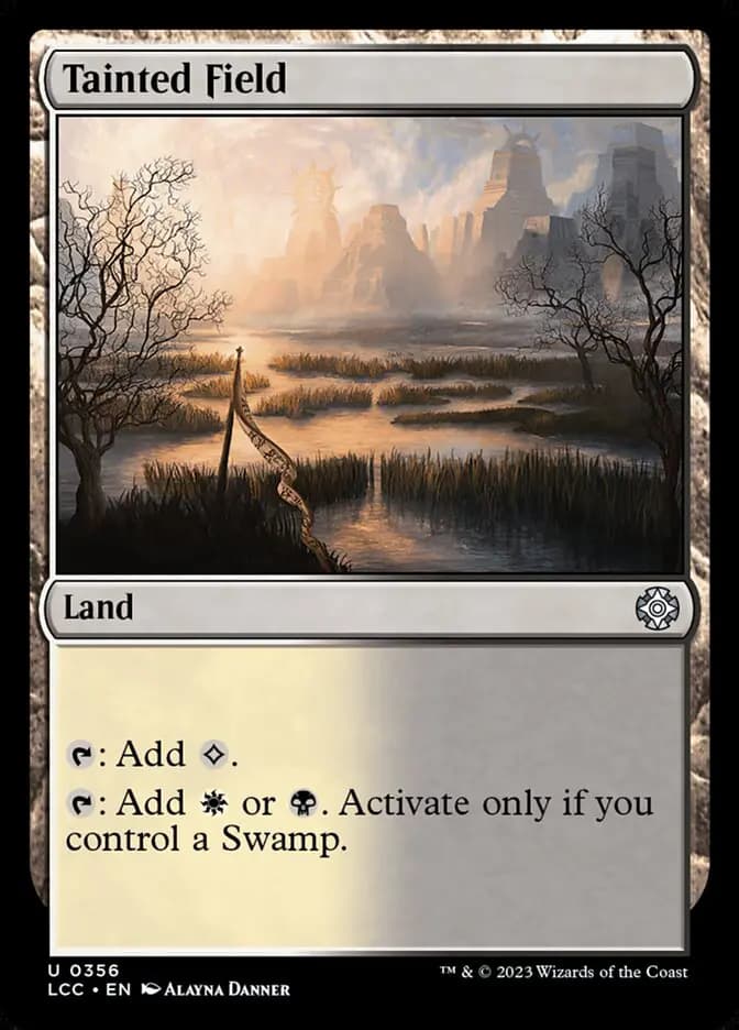 Card image of Tainted Field