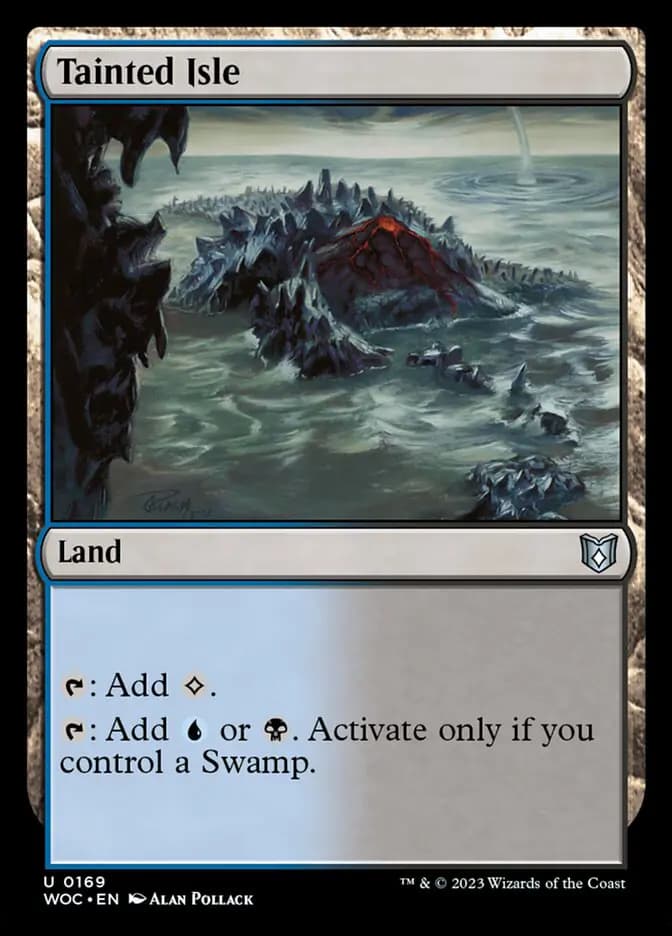 Card image of Tainted Isle