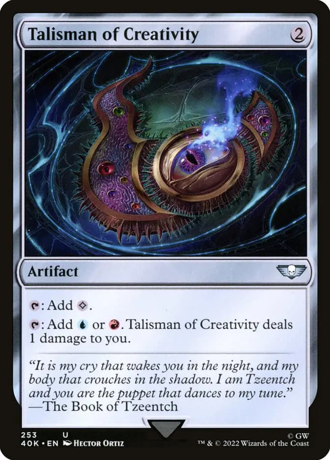 Card image of Talisman of Creativity