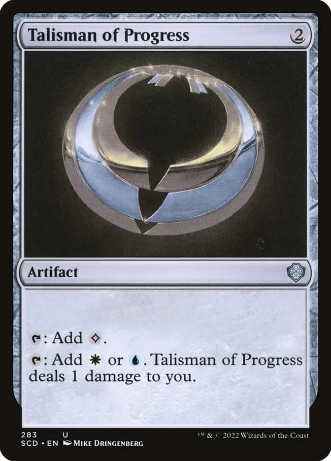 Card image of Talisman of Progress