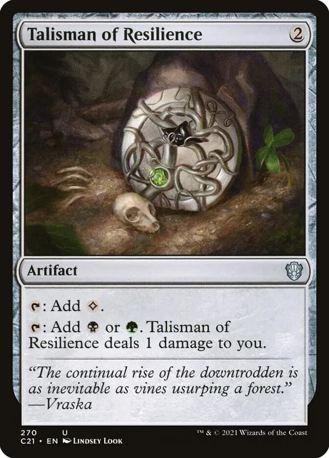 Card image of Talisman of Resilience
