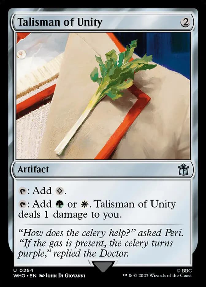 Card image of Talisman of Unity
