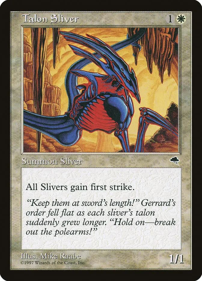 Card image of Talon Sliver