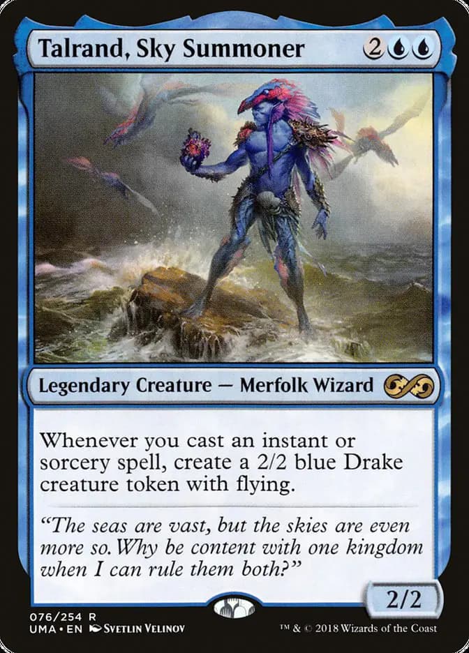 Card image of Talrand, Sky Summoner