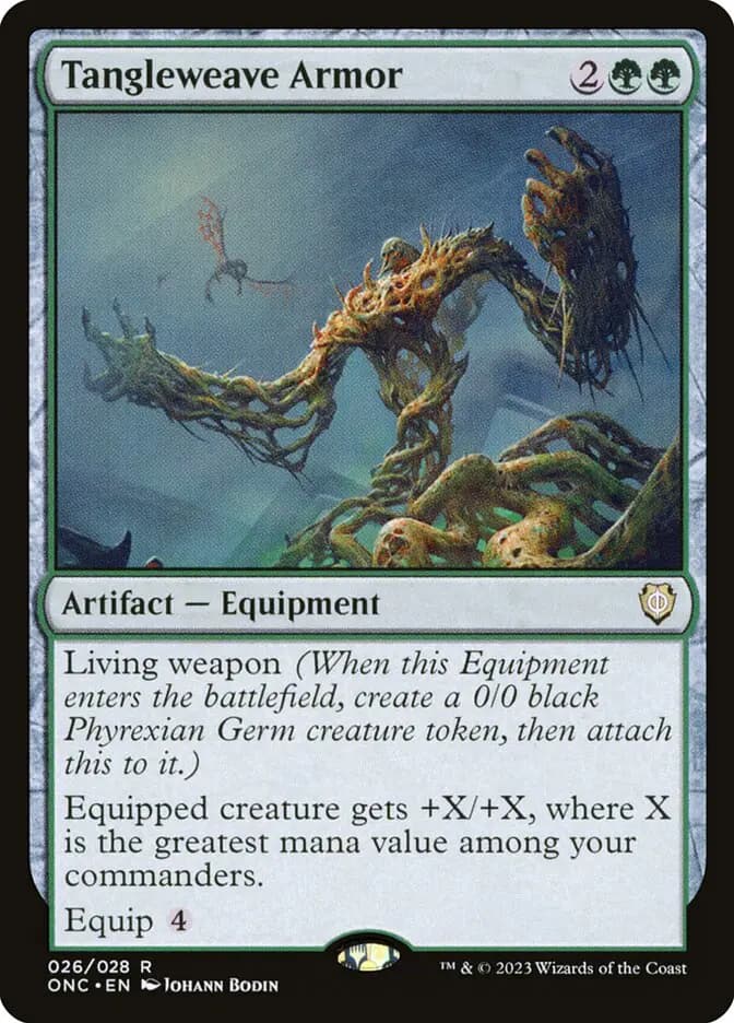 Card image of Tangleweave Armor