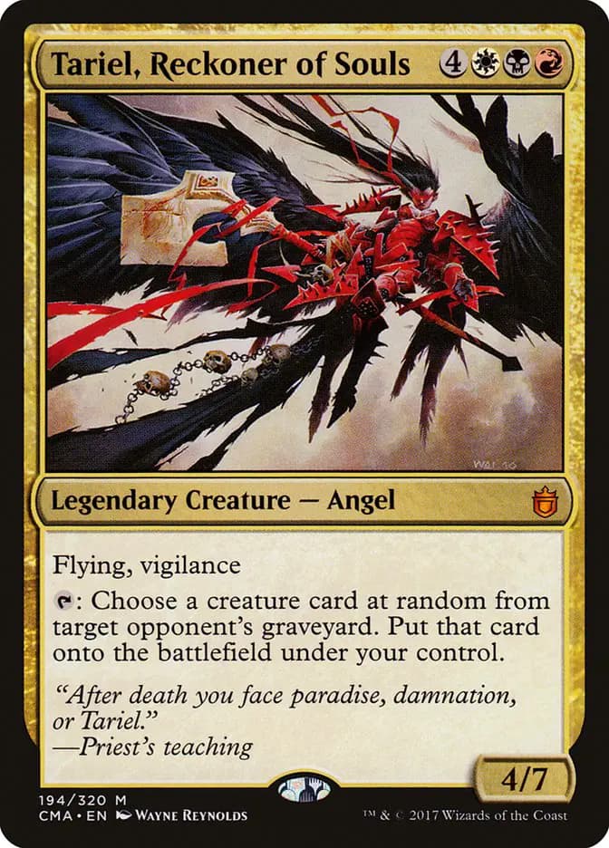 Card image of Tariel, Reckoner of Souls
