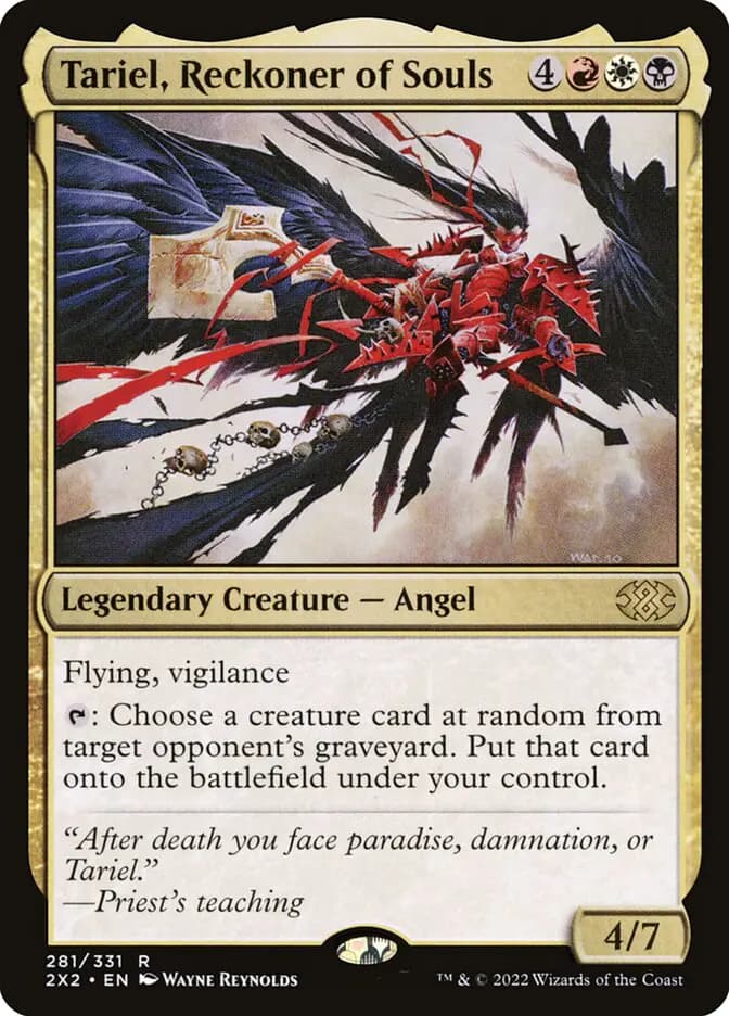 Card image of Tariel, Reckoner of Souls