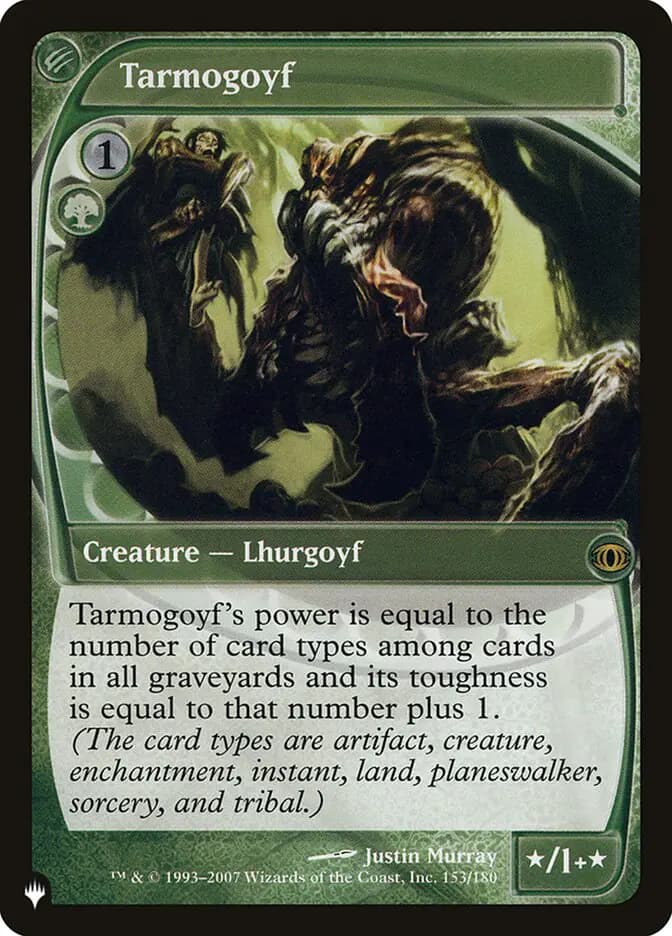 Card image of Tarmogoyf