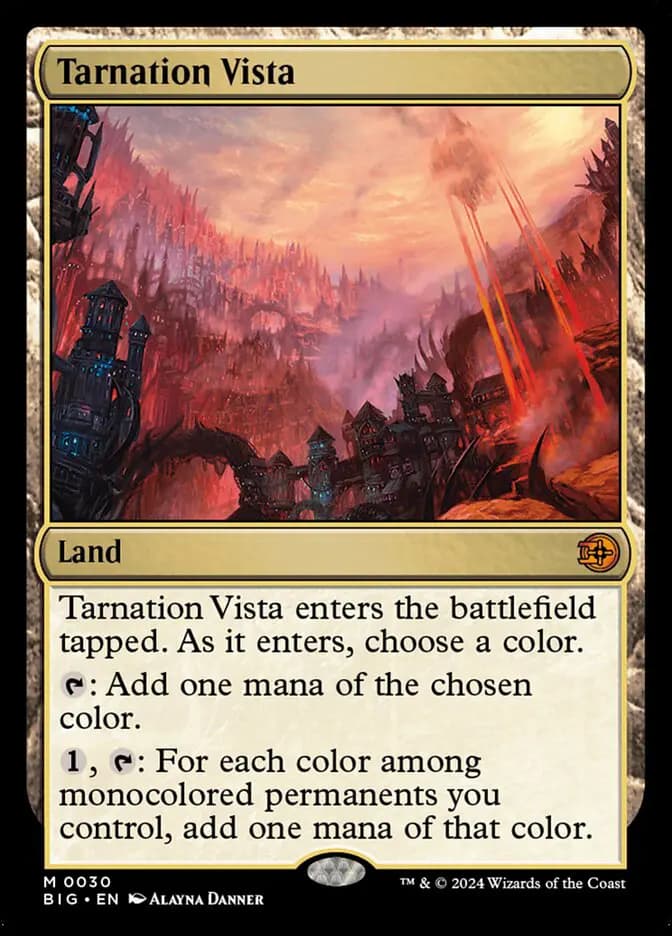 Card image of Tarnation Vista