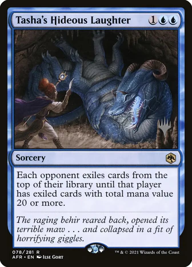 Card image of Tasha's Hideous Laughter