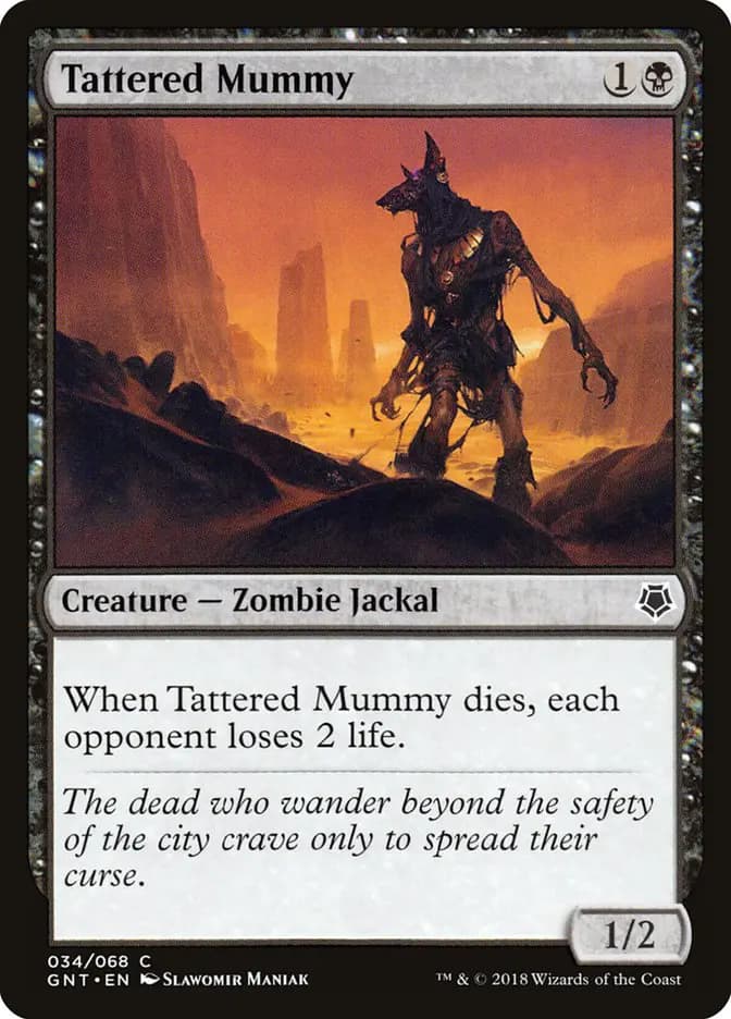Card image of Tattered Mummy