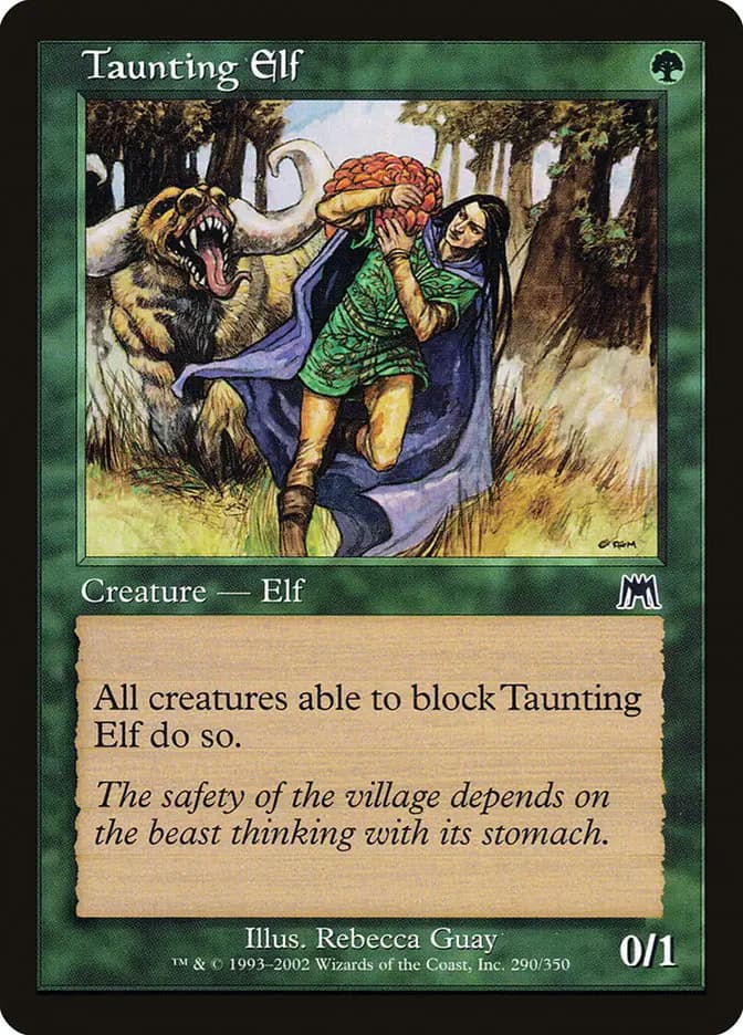 Card image of Taunting Elf