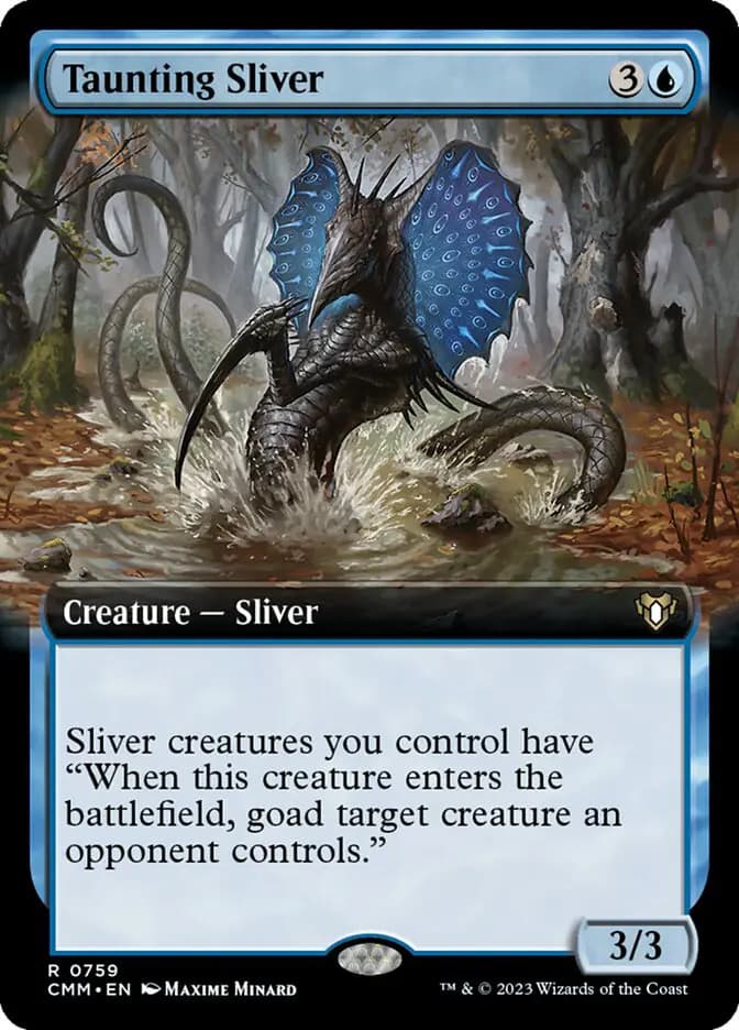 Card image of Taunting Sliver