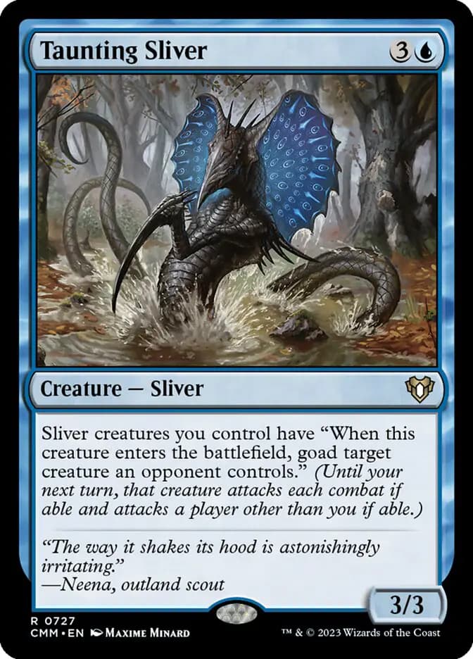 Card image of Taunting Sliver