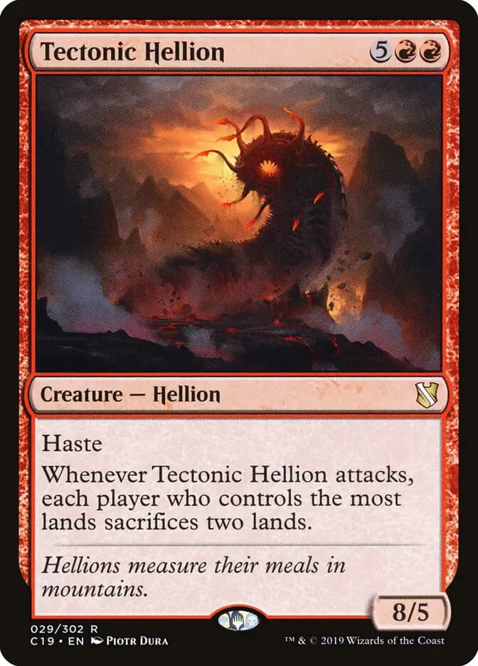 Card image of Tectonic Hellion