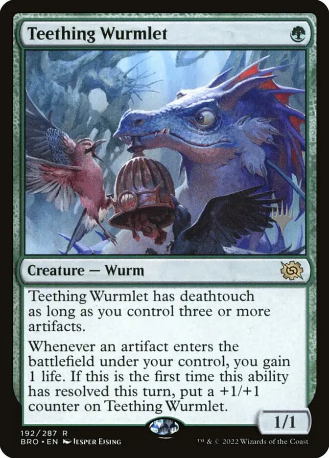 Card image of Teething Wurmlet