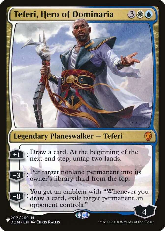 Card image of Teferi, Hero of Dominaria