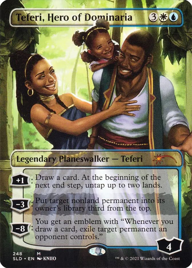 Card image of Teferi, Hero of Dominaria