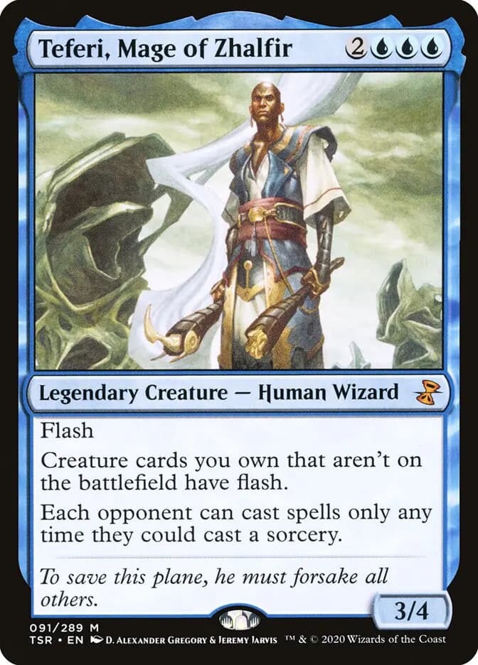 Card image of Teferi, Mage of Zhalfir