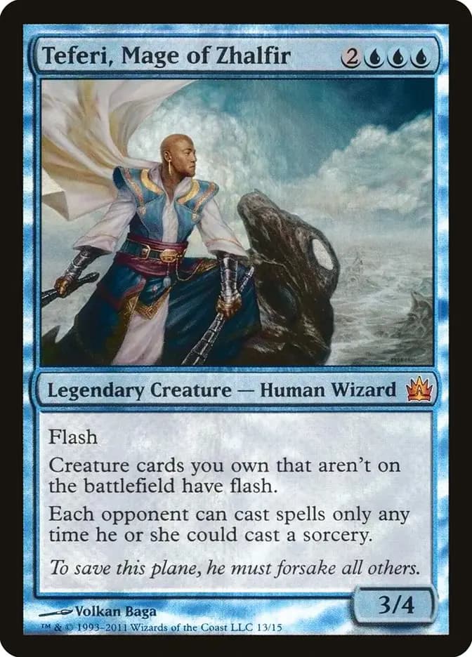 Card image of Teferi, Mage of Zhalfir