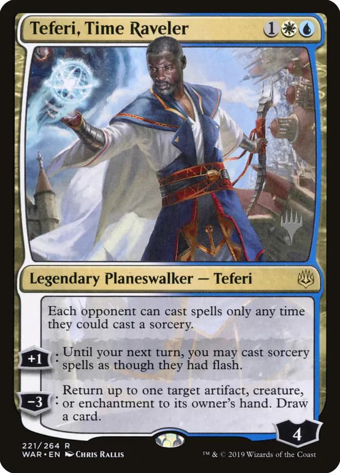 Card image of Teferi, Time Raveler