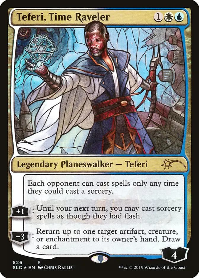 Card image of Teferi, Time Raveler