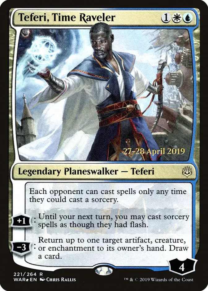 Card image of Teferi, Time Raveler