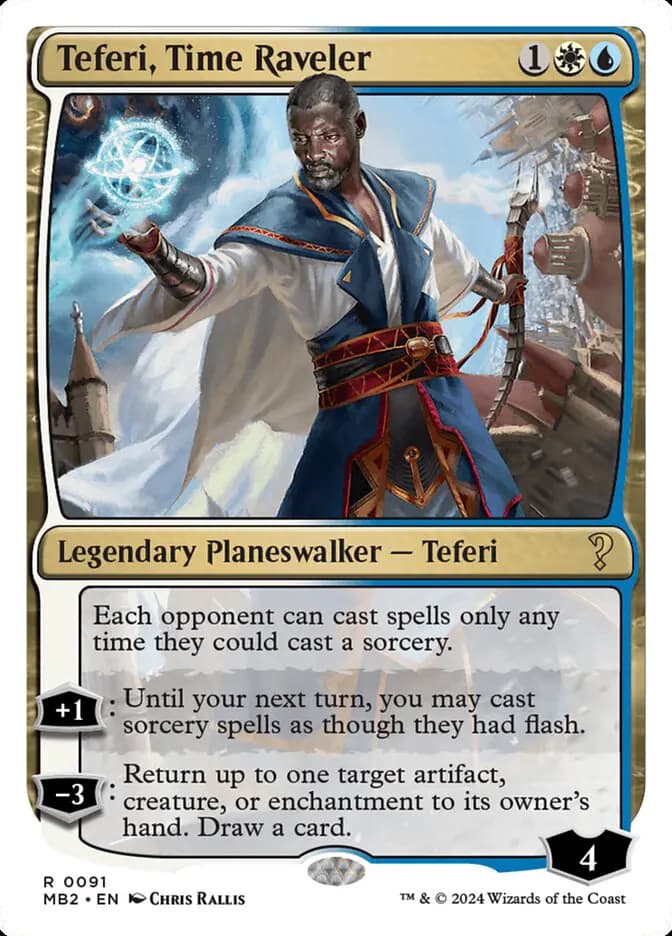 Card image of Teferi, Time Raveler