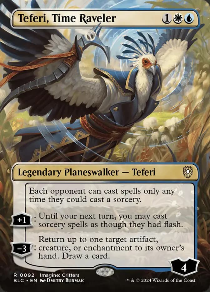 Card image of Teferi, Time Raveler