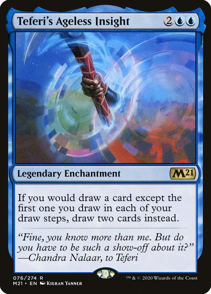Card image of Teferi's Ageless Insight