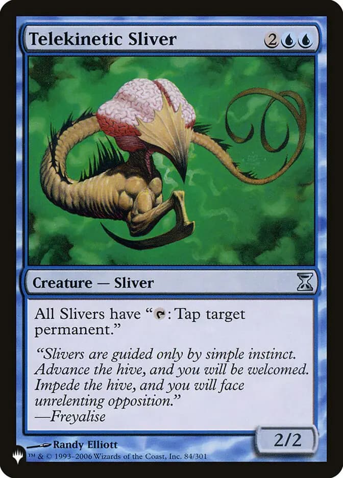 Card image of Telekinetic Sliver